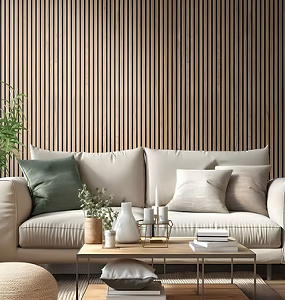 Wooden Pvc Fluted Panel